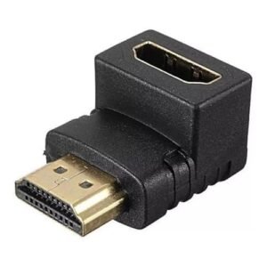 Adaptador Hdmi 90 Graus Em L Macho X Fêmea Para Tv Parede Monitor Notebooks Plug Hdmi Emenda Conector Hdtv Audio Video Compativel Com Hdmi Ultra 4K PREMIUM (Equipamentos)