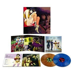 Cowboy Bebop (Original Series Soundtrack) Exclusive Limited Edition Blue and Orange Marble Colored 2x Vinyl LP (Only 1000 Copies Pressed Worldwide!) - The Seatbelts (Discos de Vinil)