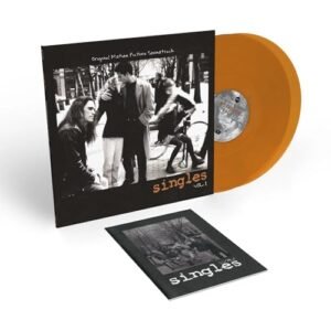 Singles Original Motion Picture Soundtrack, 2LP Orange Vinyl with Booklet, Vol. 1 - Alice In Chains (Discos de Vinil)