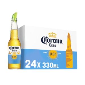 Cerveja sem álcool Corona Cero Sunbrew Long Neck 330ml - Pack com 24 unidades (Cervejas)