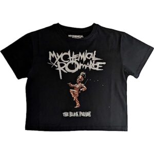 Camiseta júnior My Chemical Romance The Black Parade preta, Preto, GG (CDs)