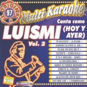 Karaoke Music CDG: MultiKaraoke OKE-0097 Canta Como Luis Miguel CDG (CDs)