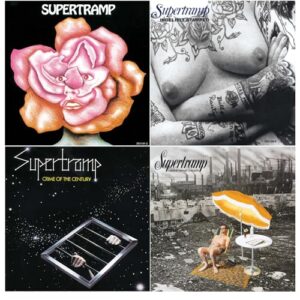 Supertramp - Indelibly Stamped - Crime Of The Century - Crisis? What Crisis? - Supertramp Greatest Hits 4 CD Album Bundling (CDs)