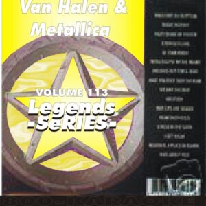 Van Halen & Metallica Karaoke Disc - Legends Series CDG - Legends (CDs)