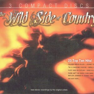 Wild Side of Country (3 Cd) - Johnny Cash, Merle Haggard, David Alan Coe & Many More (CDs)