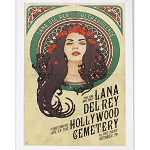 Quadro lana del rey 24x33cm brc4150 (CDs)