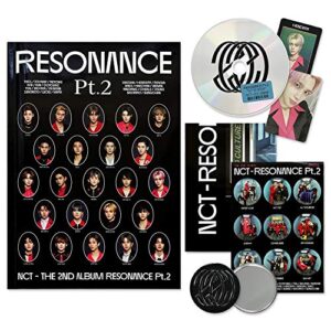 NCT 2020 Album - RESONANCE Pt.2 [ ARRIVAL ver. ] CD + Photobook + Folded Poster(On pack) + Sticker + Access Card + Photo Card + FREE GIFT - NCT 2020 (CDs)