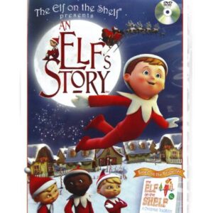 An Elf's Story DVD - An Elf's Story is the tale of Chippey, the young elf, assigned by Santa to restore Taylor's belief in Christmas magic.  When Taylor breaks the number one Elf on the Shelf rule, Chippey loses his Christmas magic; the McTuttle family loses its elf. (CDs)