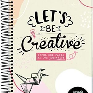 Caderno Espiral COLLEGE 177X242MM CD Off White 80FLS FSC Jandaia Arts (CDs)