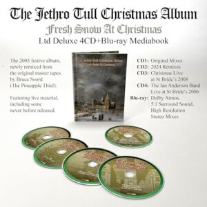 The Jethro Tull Christmas Album - Fresh Snow At Christmas(Ltd. Dlx 4cd+Bluray) - Jethro Tull (CDs)