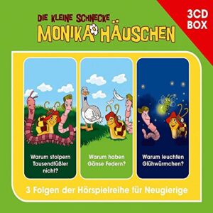 Monika Haeuschen 3-Cd - KLEINE SCHNECKE MONIKA HA (CDs)