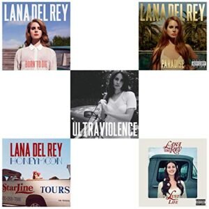 Lana Del Rey: Studio Album Collection - 5 Audio CDs (Born To Die / Paradise / Ultraviolence / Honeymoon / Life For Life) - Lana Del Rey (CDs)