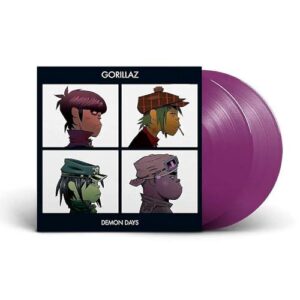 Demon Days - Exclusive Limited Edition Purple Colored Vinyl 2LP - Gorillaz (Discos de Vinil)