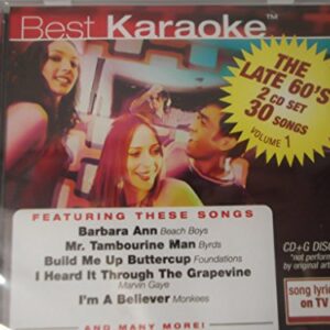 best karaoke the late 60's - various (CDs)