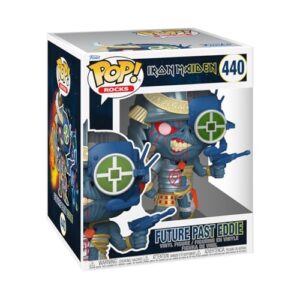 Funko POP Super: Iron Maiden - Senjutsu Eddie - The Future Past - Collectable Vinyl Figure - Gift Idea - Official Merchandise - for Kids & Adults - Music Fans - Model Figure for Collectors - Iron Maiden (Discos de Vinil)
