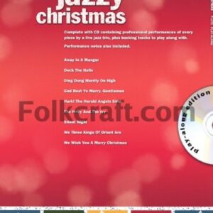 Hal Leonard A Jazzy Christmas - Flute Play-Along Book/CD (CDs)