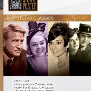Studio Classics 75 years 4 CD set (Desk Set / Hollywood Cavalcade / How to Steal a Million / I Was a Male War Bride) - Cary Grant (CDs)