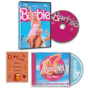 Barbie DVD Deluxe Collection: Barbie The Movie -DVD- (DVD) / Barbie The Album (CD) "Best Weekend Ever Edition" (2 Bonus Tracks) / + Including Bonus Art Card (CDs)