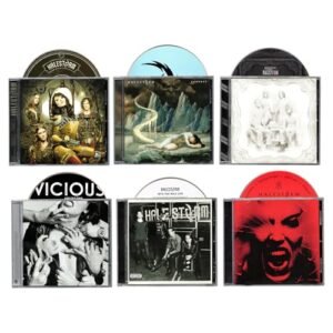 Halestorm - Complete Discography Collection: Halestorm (Debut) / The Strange Case Of... / Into the Wild Life / Vicious / Back from the Dead / Everest - Halestorm (CDs)