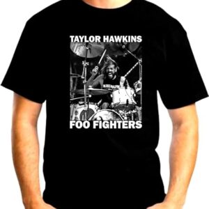 Camiseta Taylor Hawkins - Foo Fighters (CDs)