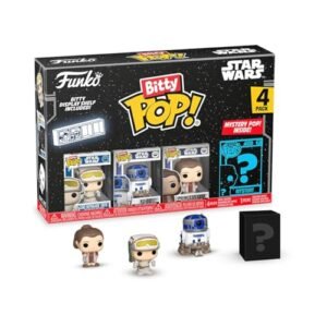 Funko Pop Bitty: Star Wars - Luke Skywalker - (Hoth), R2-D2, Chewbacca & Mystery Chase Figure - (Styles May Vary) and A Surprise Mystery Mini Figure - 0.9 Inch (2.2 Cm) Collectable (Bonecos)