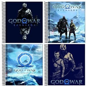 CADERNO ESPIRAL UNIV CD 1X1 80FLS GOD OF WAR FSC - JANDAIA - 72976-24 - JANDAIA (CDs)