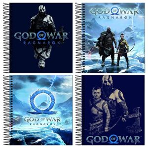 CADERNO ESPIRAL UNIV CD 10X1 160FLS GOD OF WAR FSC - JANDAIA - 72974-24 - JANDAIA (CDs)