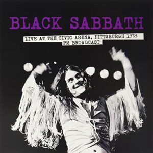 Live At The Civic Arena, Pittsburgh, 1978: FM Broadcast [VINYL] - BLACK SABBATH (Discos de Vinil)