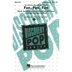 Hal Leonard Fun, Fun, Fun ShowTrax CD by Beach Boys Arranged by Roger Emerson - Hal Leonard (CDs)