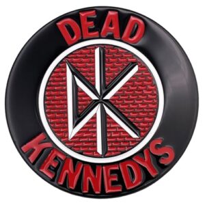 Ímã esmaltado com logotipo Dead Kennedys Brick (CDs)