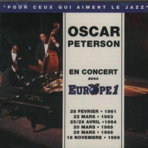 En Concert Avec Europe 1 - oscar peterson (CDs)