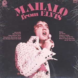 Mahalo From Elvis - Elvis Presley (Discos de Vinil)