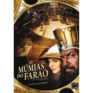 LC - DVD AS MUMIAS DO FARAO - LOUISE BOURGOIN, LUC BESSON - Filme em DVD - Terror, Aventura - Adolescente - 156+ anos (CDs)