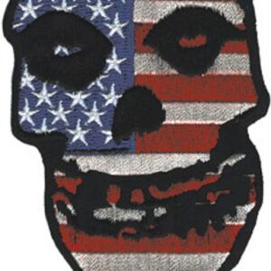 Aplicação Misfits US Skull Patch (CDs)