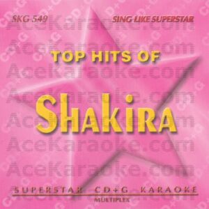 Karaoke Music CDG: Superstar CDG SKG549 - Shakira Karaoke CDG (New) (CDs)