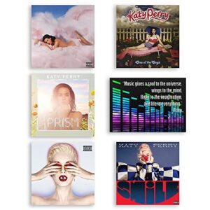 Katy Perry 5 CD Collection (One of the Boys / Teenage Dream / Prism / Witness / Smile) with Bonus Art Card (CDs)