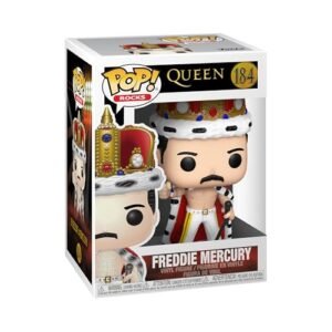 POP! ROCKS - QUEEN - FREDDIE MERCURY VESTIDO DE REI #184 – FUNKO (Bonecos)