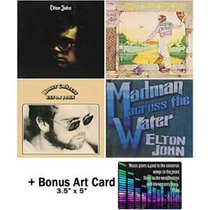 Elton John: Classic Studio Albums Collection - 4 CDs (Elton John / Madman Across the Water / Honky Chateau / Goodbye Yellow Brick Road) + Bonus Art Card (CDs)