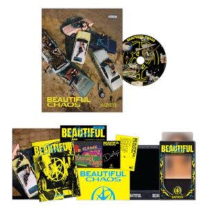 KATSEYE - [BEAUTIFUL CHAOS] (CHAOTIC Ver.) Photobook + Photocard + Folded Poster + Postcard + Sticker Pack + CD + Mini Zine - KATSEYE (CDs)