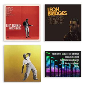 Leon Bridges 3 CD Studio Albums / Coming Home / Good Thing / Gold-Diggers Sound / with Bonus Art Card (CDs)