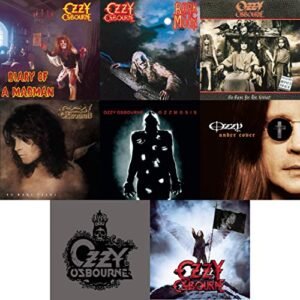 Ozzy Osbourne: Essential 8 Solo Studio Albums CD Collection (Ozzmosis/Under Cover/No More Tears) (CDs)