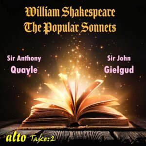 WILLIAM SHAKESPEARE: THE POPULAR SONNETS - John Gielgud (CDs)