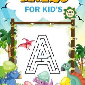 Mazes For Kids 6-8: Maze Activity Book For Kids | More Than 101 Mazes - Ryan, Rex (CDs)
