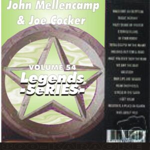 John Cougar Mellencamp & Joe Cocker Karaoke Disc - Legends Series CDG - Karaoke (CDs)