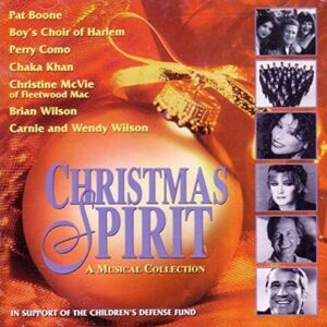 Christmas Spirit - A Musical Collection [Audio CD] Pat Boone; Boy's Choir Of Harlem; Perry Como; Chaka Khan; Christine McVie Of Fleetwood Mac; Brian Wilson and Carnie and Wendy Wilson (CDs)
