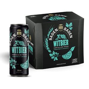 Baden Baden Cerveja Witbier, Pack 6 Latas 350ml (Cervejas)