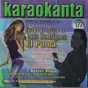 Karaokanta Volume 177 - Jose Luis Rodriguez (CDs)