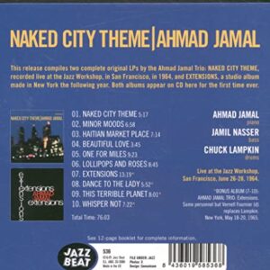 Naked City Theme + Extensions - Ahmad Jamal (CDs)