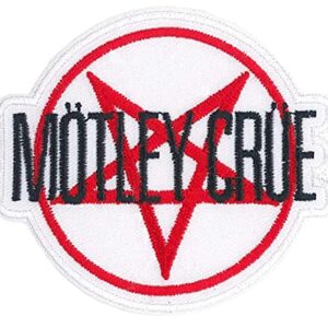 C&D Visionary Remendo logo Motley Crue Star, branco, vermelho, preto (CDs)