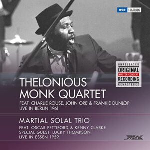 Live In Berlin 1961 / Live In Essen 1959 - Clear Vinyl - Thelonious Monk Quartet (Discos de Vinil)